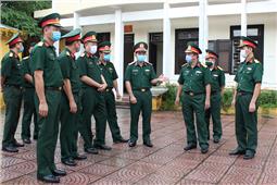 Ban chỉ đạo phòng, chống dịch Covid-19 Quân khu kiểm tra tại Bắc Ninh